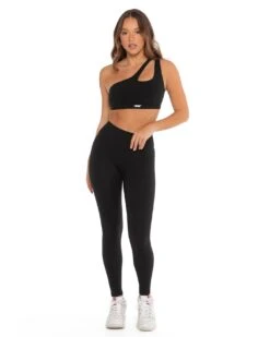 Elite Eleven Asymmetric Bra - Black -Elite Eleven AURA.SF 14