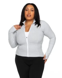 Elite Eleven Aura Jacket - White Marl -Elite Eleven AURA.SF 58