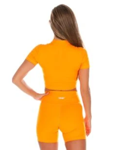 Elite Eleven Aura Zip Tee - Bright Orange 8 Elite Eleven Aura Zip Tee - Bright Orange -Elite Eleven AURA1 124