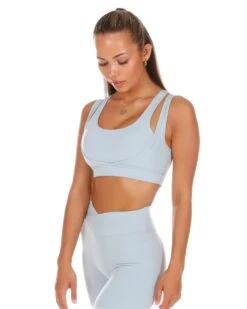 Elite Eleven Dual Strap Bra - Light Blue -Elite Eleven AURA1 155