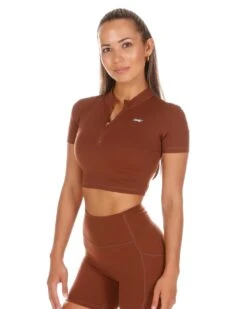 Elite Eleven Aura Zip Tee - Cappuccino -Elite Eleven AURA1 235