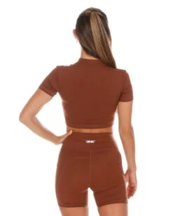 Elite Eleven Aura Zip Tee - Cappuccino -Elite Eleven AURA1 238