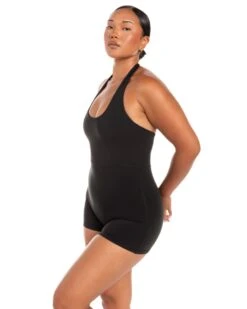 Elite Eleven Halter Unitard - Black 10 Elite Eleven Halter Unitard - Black -Elite Eleven BIGECOMDAYOCT45579