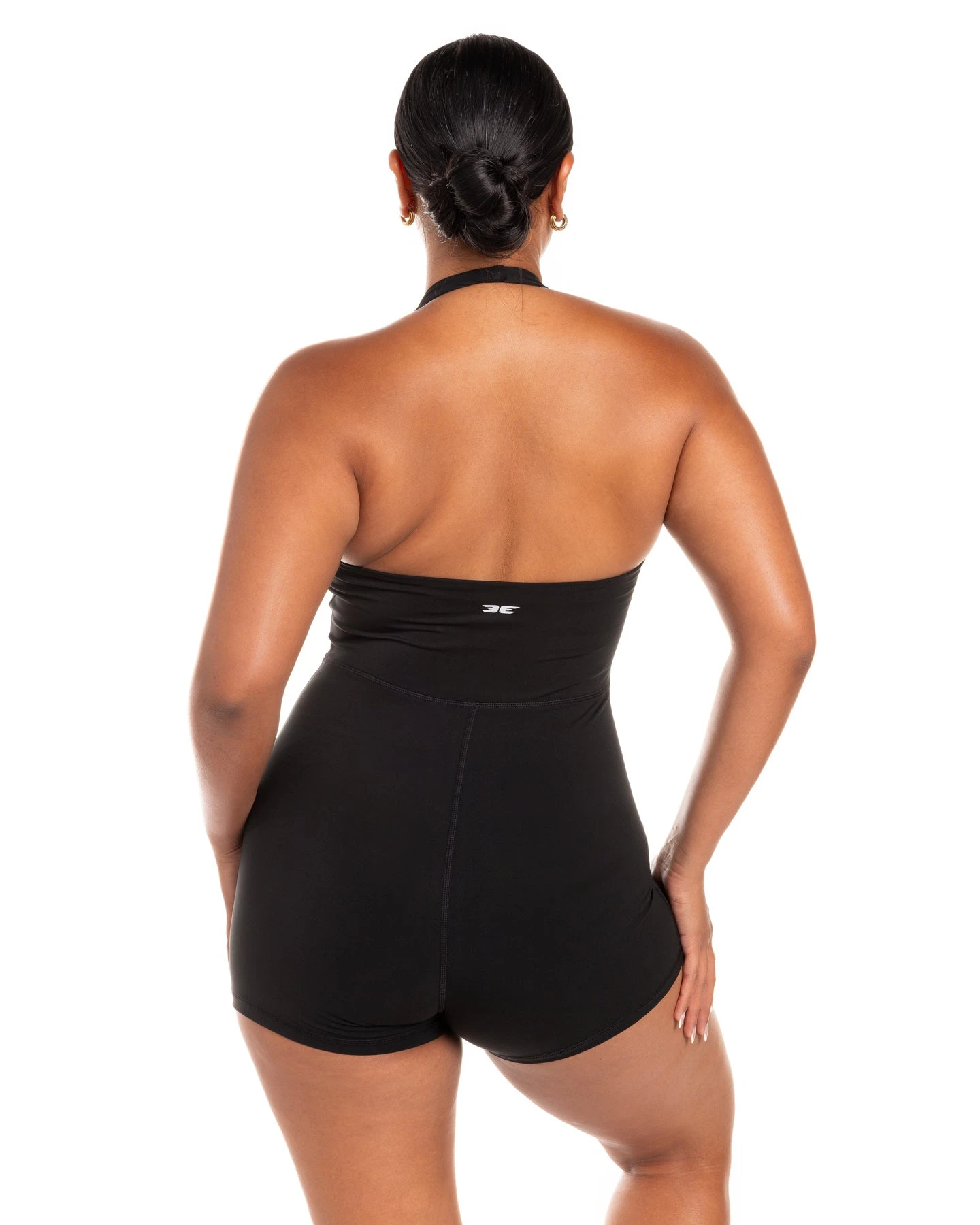Elite Eleven Halter Unitard - Black 7 Elite Eleven Halter Unitard - Black - Image 5