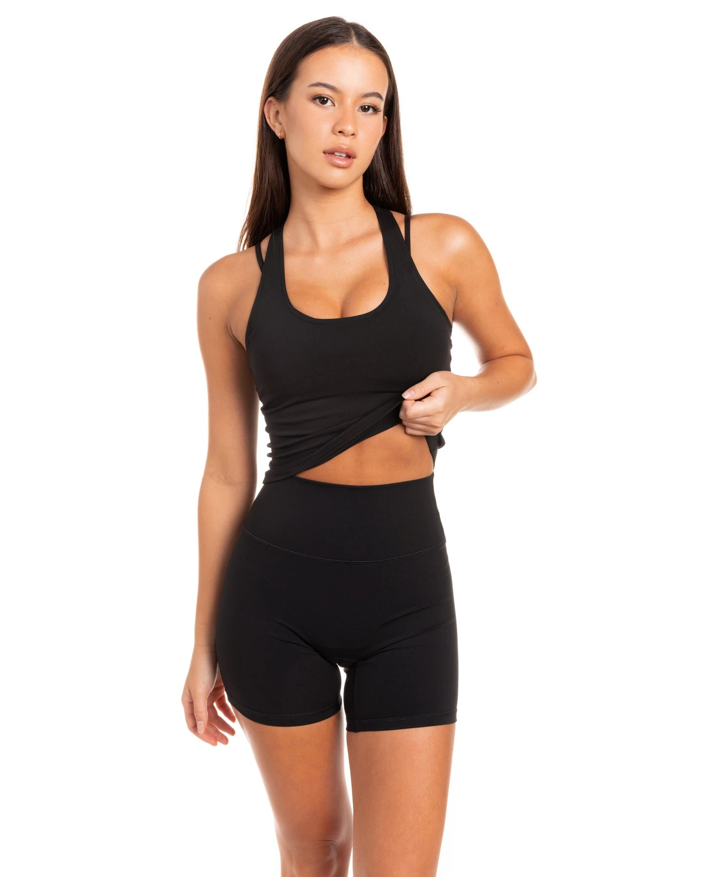 Elite Eleven Aura Racer Tank - Black 5 Elite Eleven Aura Racer Tank - Black - Image 3