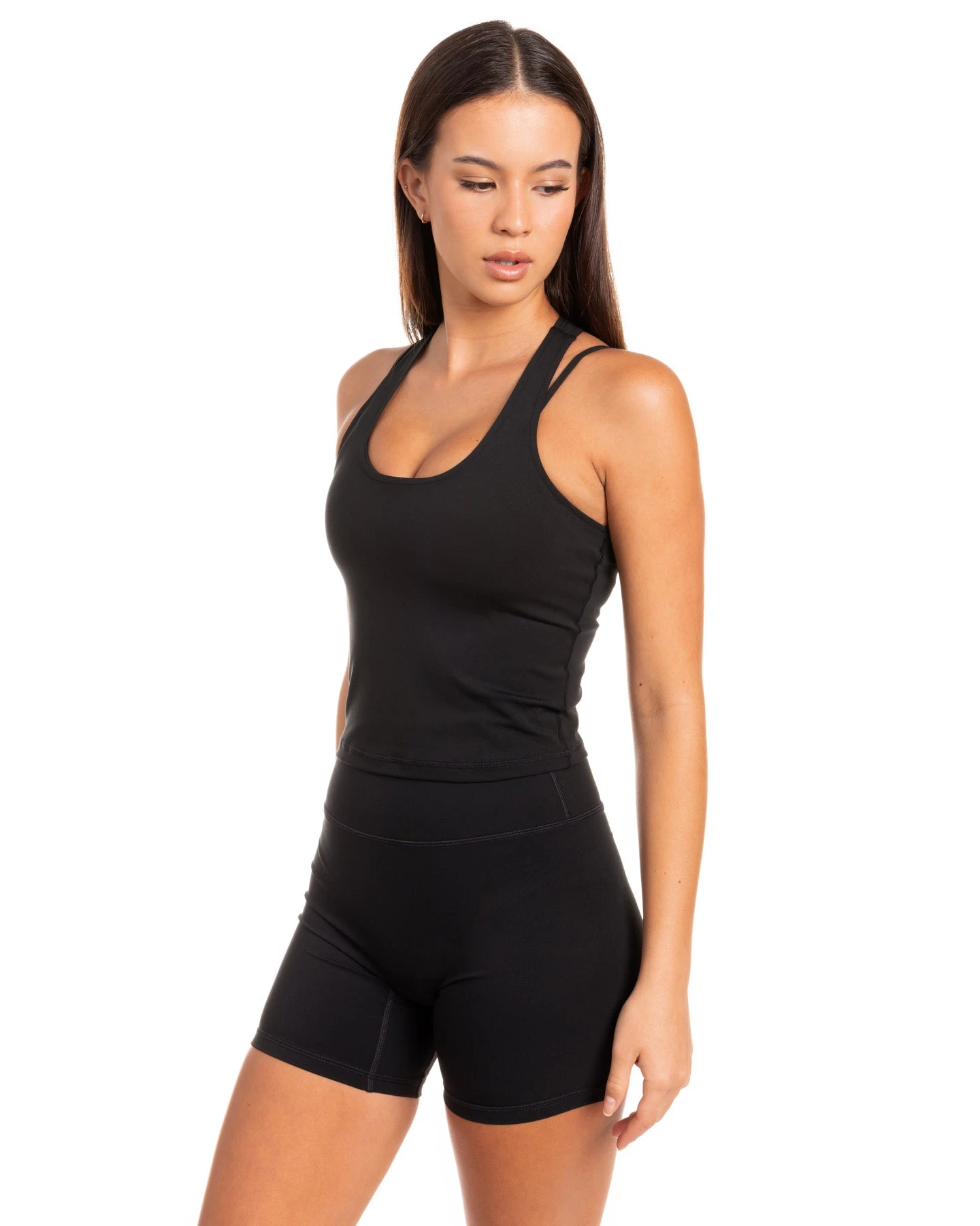 Elite Eleven Aura Racer Tank - Black 7 Elite Eleven Aura Racer Tank - Black - Image 5