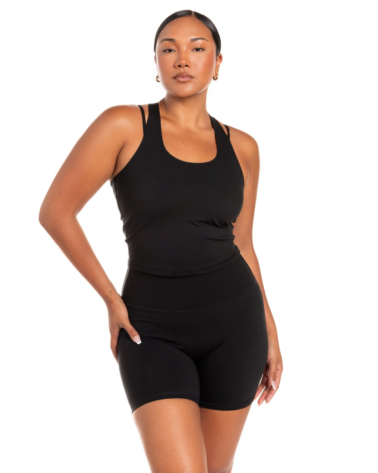 Elite Eleven Aura Racer Tank - Black 3 Elite Eleven Aura Racer Tank - Black