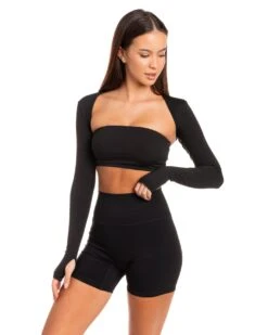 Elite Eleven Aura Shrug - Black -Elite Eleven BIGECOMDAYOCT45916