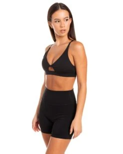 Elite Eleven Micro Twist Bra - Black -Elite Eleven BIGECOMDAYOCT46146