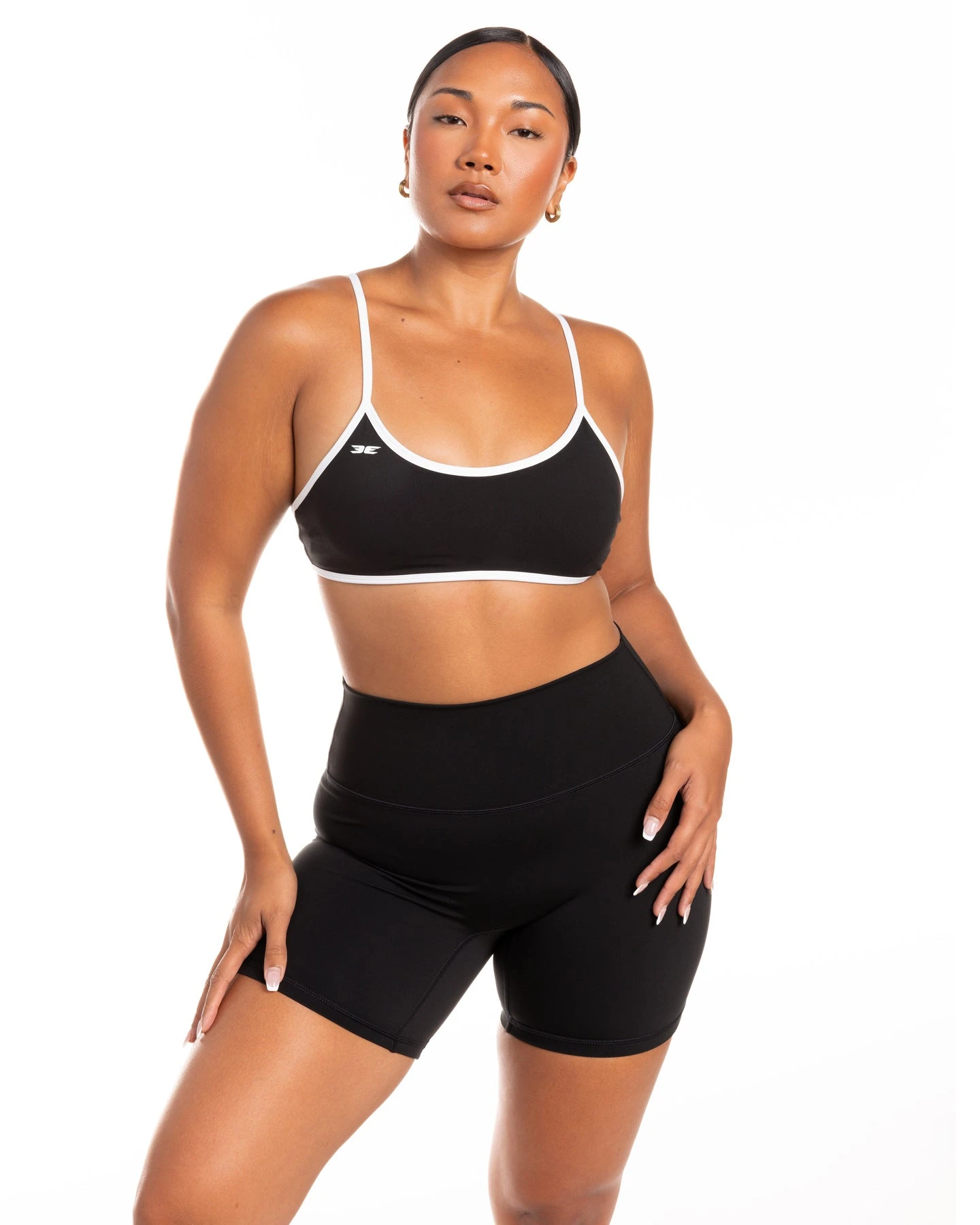 Elite Eleven Micro Contrast Bra - Black 3 Elite Eleven Micro Contrast Bra - Black