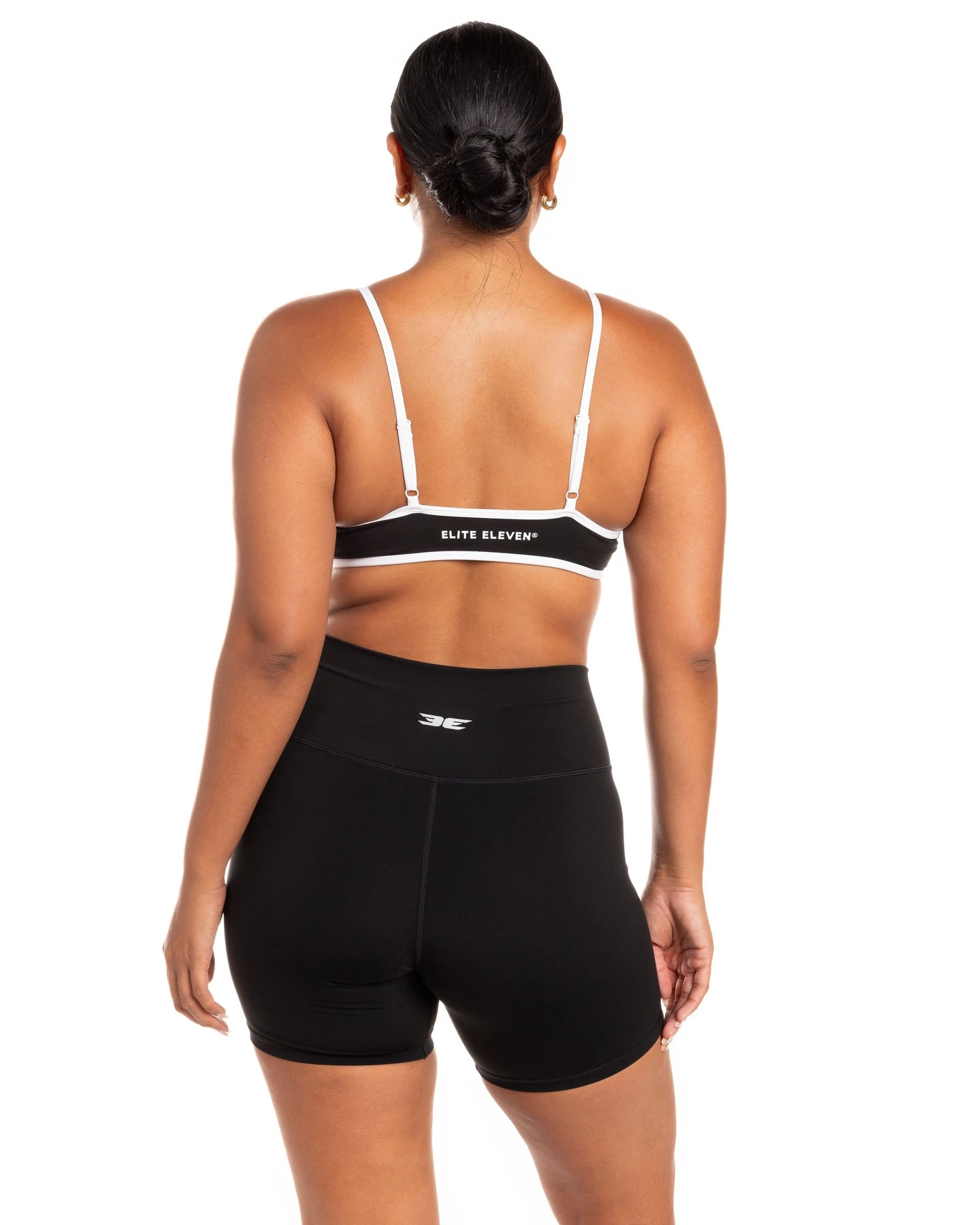 Elite Eleven Micro Contrast Bra - Black 4 Elite Eleven Micro Contrast Bra - Black - Image 2