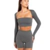 Elite Eleven Aura Shrug - Cloud Grey -Elite Eleven BIGECOMDAYOCT46578