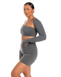 Elite Eleven Aura Shrug - Cloud Grey -Elite Eleven BIGECOMDAYOCT46687