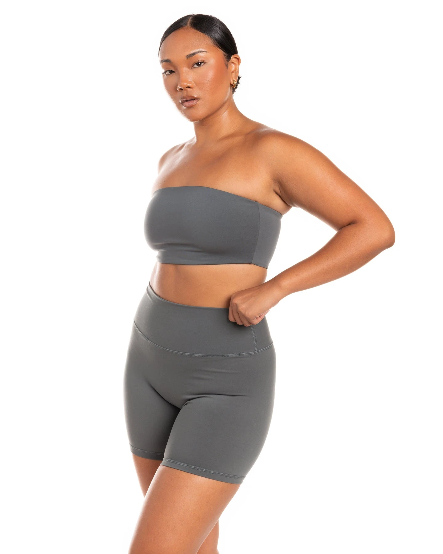 Elite Eleven Aura Bandeau - Cloud Grey 6 Elite Eleven Aura Bandeau - Cloud Grey - Image 4