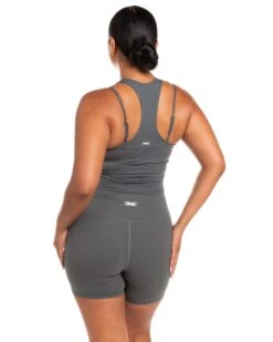 Elite Eleven Aura Racer Tank - Cloud Grey -Elite Eleven BIGECOMDAYOCT46925