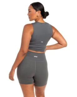 Elite Eleven Aura Boxy Tank - Cloud Grey -Elite Eleven BIGECOMDAYOCT47022