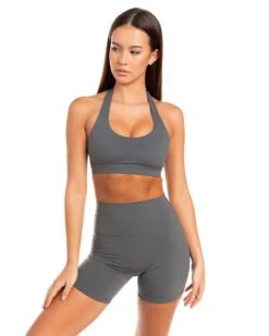 Elite Eleven Halter Bra - Cloud Grey -Elite Eleven BIGECOMDAYOCT47227