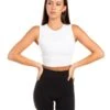 Elite Eleven Aura Boxy Tank - White 1 Elite Eleven Aura Boxy Tank - White -Elite Eleven BIGECOMDAYOCT47972