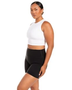 Elite Eleven Aura Boxy Tank - White -Elite Eleven BIGECOMDAYOCT48015