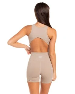 Elite Eleven Aura Curve Tank - Vintage Khaki -Elite Eleven BIGECOMDAYOCT48893