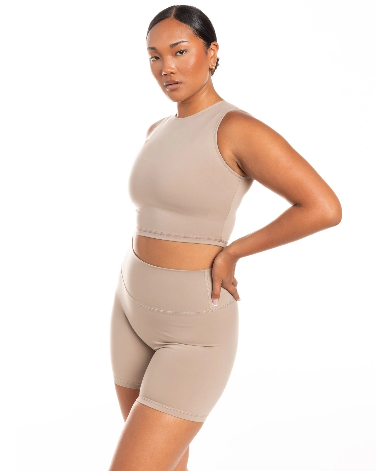 Elite Eleven Aura Boxy Tank - Vintage Khaki 7 Elite Eleven Aura Boxy Tank - Vintage Khaki - Image 5