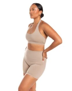 Elite Eleven Halter Bra - Vintage Khaki -Elite Eleven BIGECOMDAYOCT49247