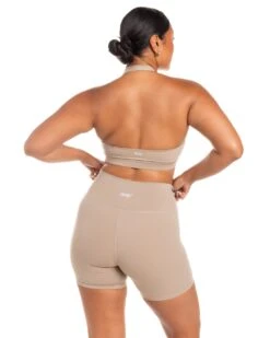 Elite Eleven Halter Bra - Vintage Khaki -Elite Eleven BIGECOMDAYOCT49251