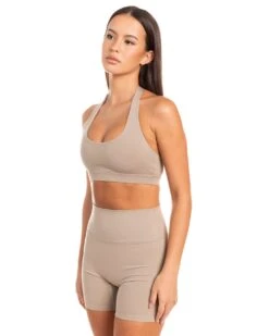 Elite Eleven Halter Bra - Vintage Khaki -Elite Eleven BIGECOMDAYOCT49290