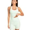 Elite Eleven Aura Racer Tank - Soft Jade -Elite Eleven BIGECOMDAYOCT50664