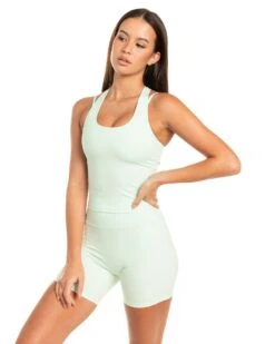 Elite Eleven Aura Racer Tank - Soft Jade 11 Elite Eleven Aura Racer Tank - Soft Jade -Elite Eleven BIGECOMDAYOCT50670