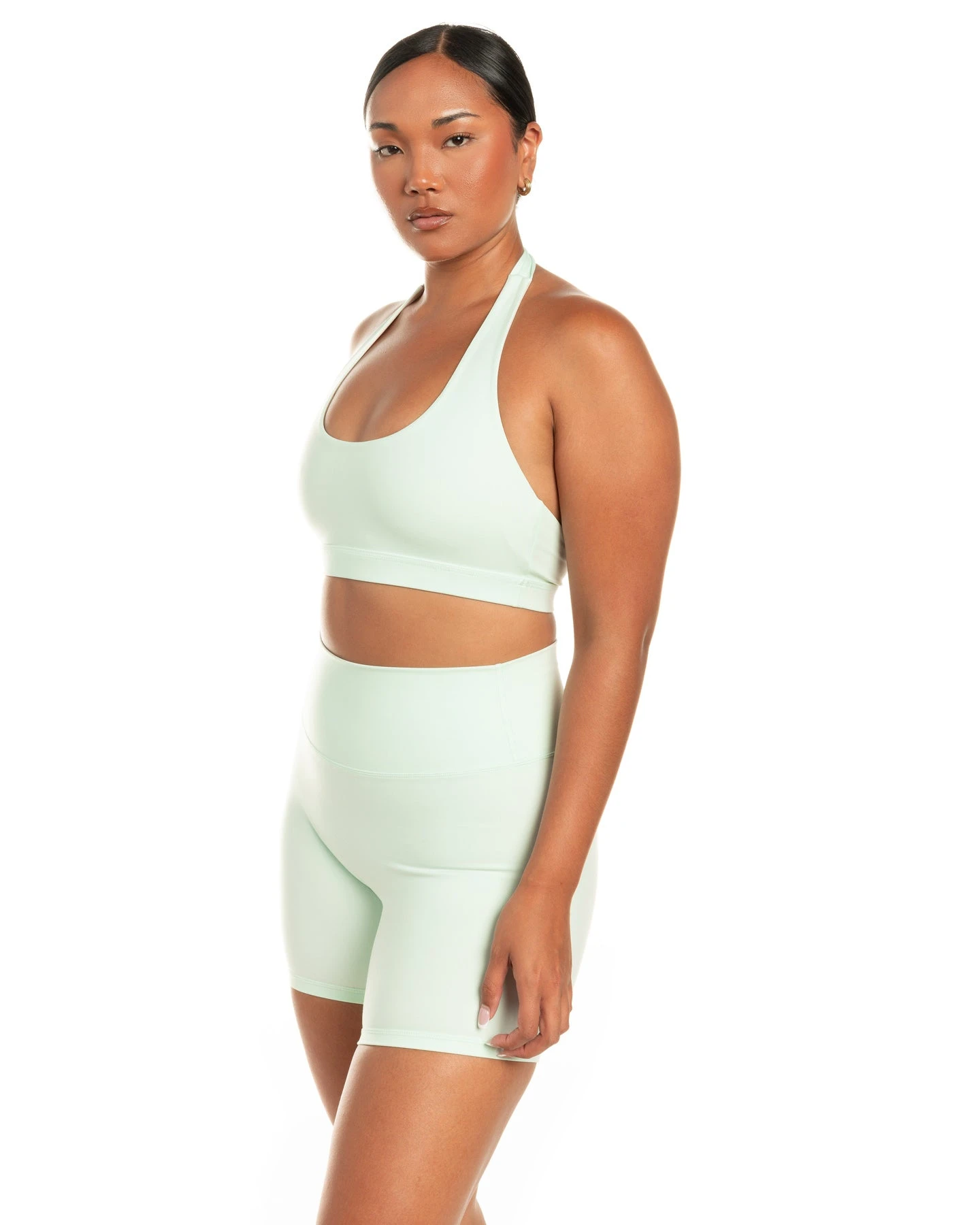 Elite Eleven Halter Bra - Soft Jade 7 Elite Eleven Halter Bra - Soft Jade - Image 5