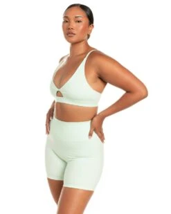 Elite Eleven Micro Twist Bra - Soft Jade -Elite Eleven BIGECOMDAYOCT51137