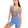 Elite Eleven Micro Twist Bra - Powder Blue 1 Elite Eleven Micro Twist Bra - Powder Blue -Elite Eleven BIGECOMDAYOCT51677