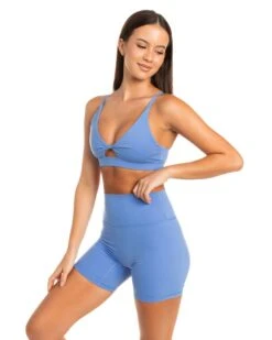 Elite Eleven Micro Twist Bra - Powder Blue -Elite Eleven BIGECOMDAYOCT51686
