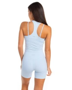Elite Eleven Aura Racer Tank - Sky Blue -Elite Eleven BIGECOMDAYOCT51968