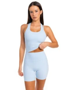 Elite Eleven Aura Racer Tank - Sky Blue -Elite Eleven BIGECOMDAYOCT51971