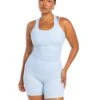 Elite Eleven Aura Racer Tank - Sky Blue -Elite Eleven BIGECOMDAYOCT52021