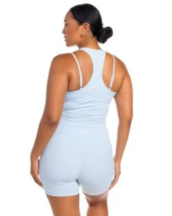 Elite Eleven Aura Racer Tank - Sky Blue -Elite Eleven BIGECOMDAYOCT52036