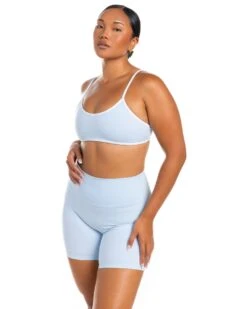 Elite Eleven Micro Contrast Bra - Sky Blue -Elite Eleven BIGECOMDAYOCT52199