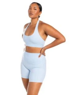 Elite Eleven Halter Bra - Sky Blue -Elite Eleven BIGECOMDAYOCT52282