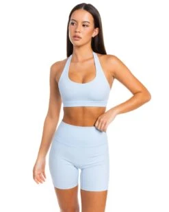 Elite Eleven Halter Bra - Sky Blue -Elite Eleven BIGECOMDAYOCT52317