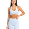 Elite Eleven Halter Scrunch Bra - Sky Blue -Elite Eleven BIGECOMDAYOCT52412