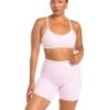 Elite Eleven Micro Contrast Bra - Blush Pink 1 Elite Eleven Micro Contrast Bra - Blush Pink -Elite Eleven BIGECOMDAYOCT52759