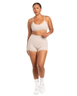 Elite Eleven Aura SF Micro Shorts - Oat Latte -Elite Eleven BIGECOMDAYOCT52919