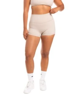 Elite Eleven Aura SF Micro Shorts - Oat Latte -Elite Eleven BIGECOMDAYOCT52949