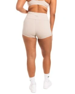 Elite Eleven Aura SF Micro Shorts - Oat Latte -Elite Eleven BIGECOMDAYOCT52957