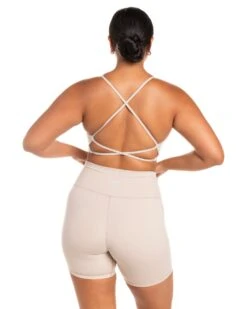 Elite Eleven Aura Vantage Bra - Oat Latte -Elite Eleven BIGECOMDAYOCT53098