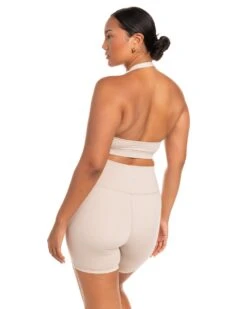 Elite Eleven Halter Bra - Oat Latte -Elite Eleven BIGECOMDAYOCT53186