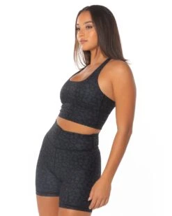 Elite Eleven EE Square Neck Bra - Black Leopard 8 Elite Eleven EE Square Neck Bra - Black Leopard -Elite Eleven Black.Leopard 11