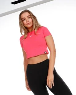 Elite Eleven Elite Crop Tee - Sherbet -Elite Eleven C.TEE .K 16of85